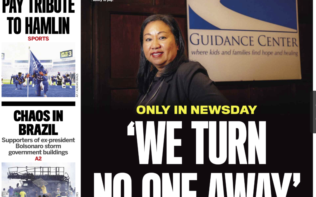 “We Turn No One Away: Nonprofits Offer Therapy,” January 9, 2023 Cover Story, featuring Kathy Rivera