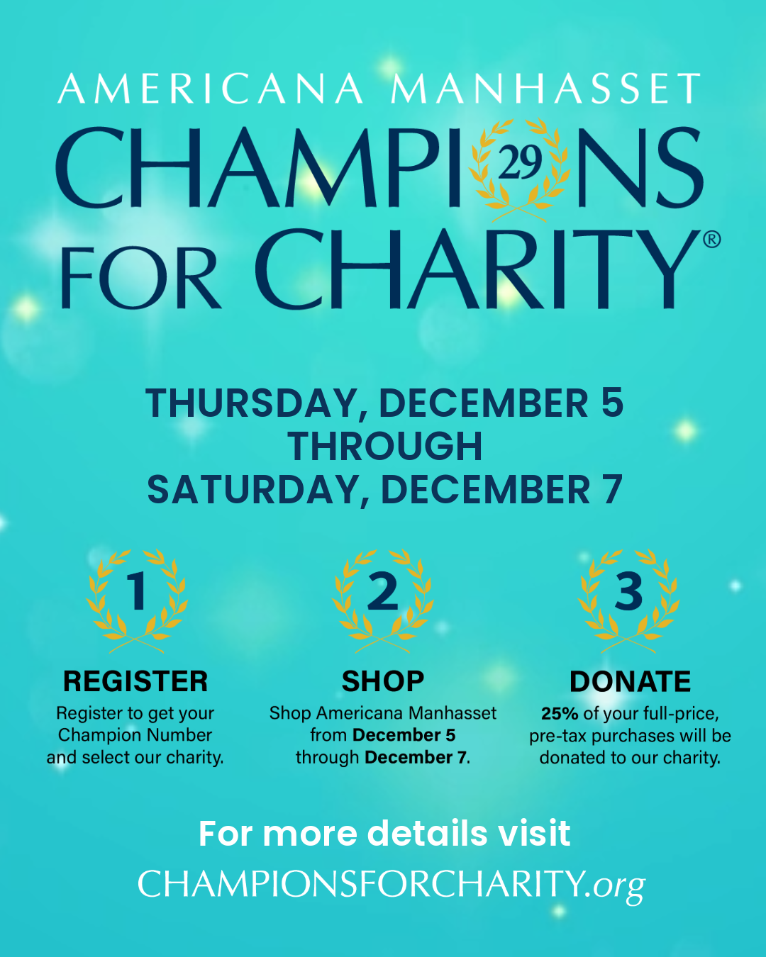 champions for charity